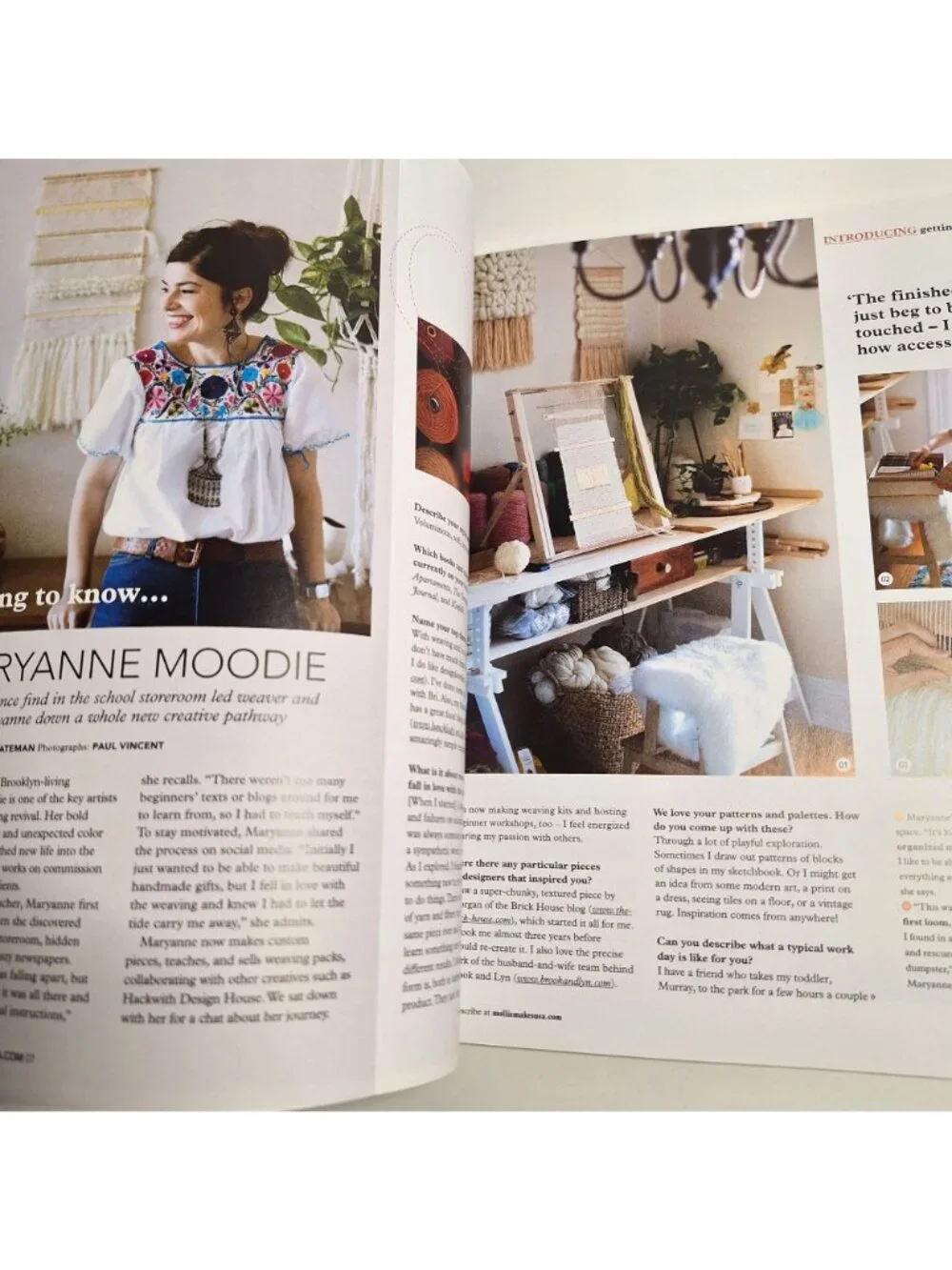 Mollie Makes Issue 7 December 2014 UK Magazine US Edition Winter Maryanne Moodie